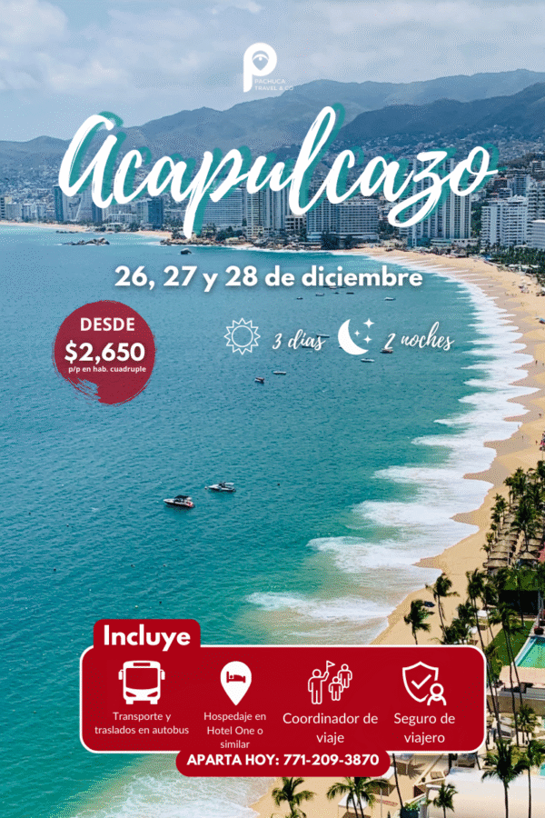Acapulcazo: 3 dìas, 2 noches