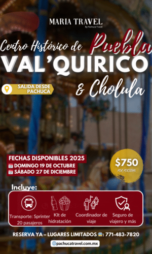 Val'Quirico, Cholula & Centro Histórico de Puebla