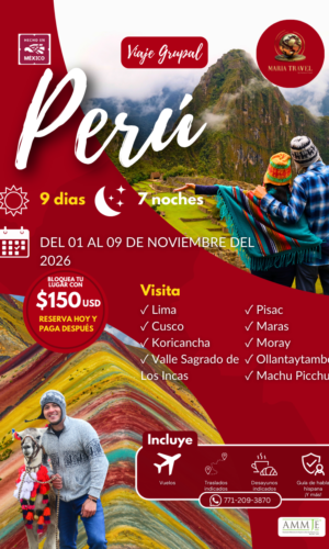 Viaje Grupal Perú