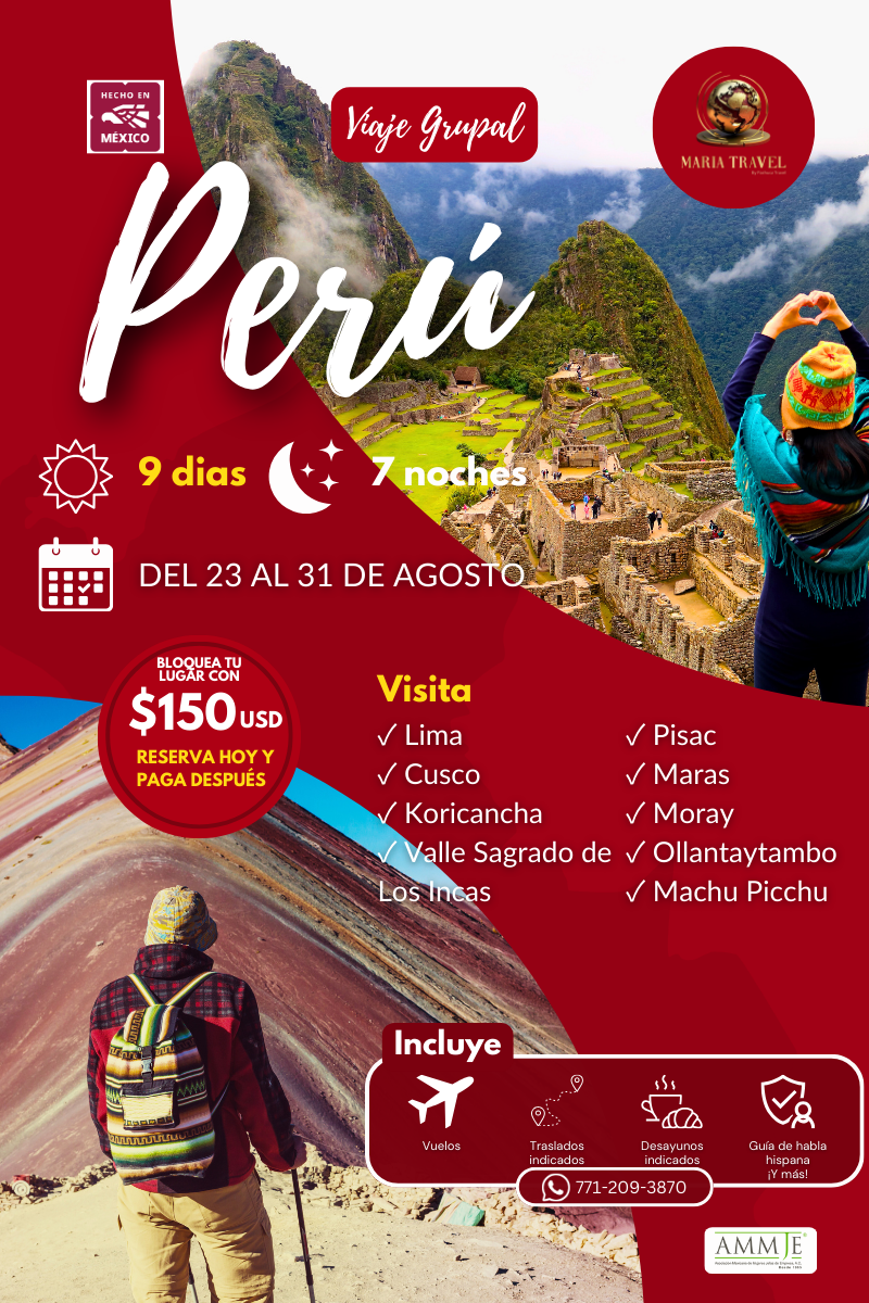 Viaje Grupal Perú