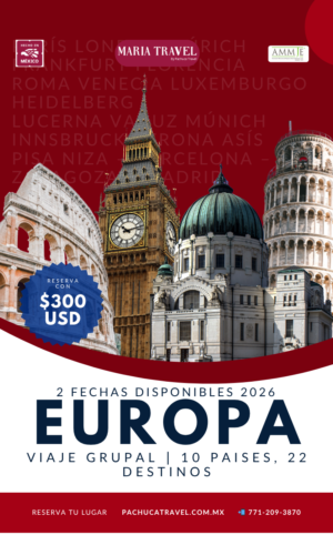 Viaje grupal: Europa Imprescindible