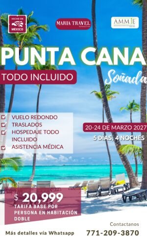PUNTA CANA EN SEMANA SANTA 2027
