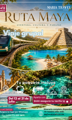 Viaje Grupal: Tren & Ruta Maya