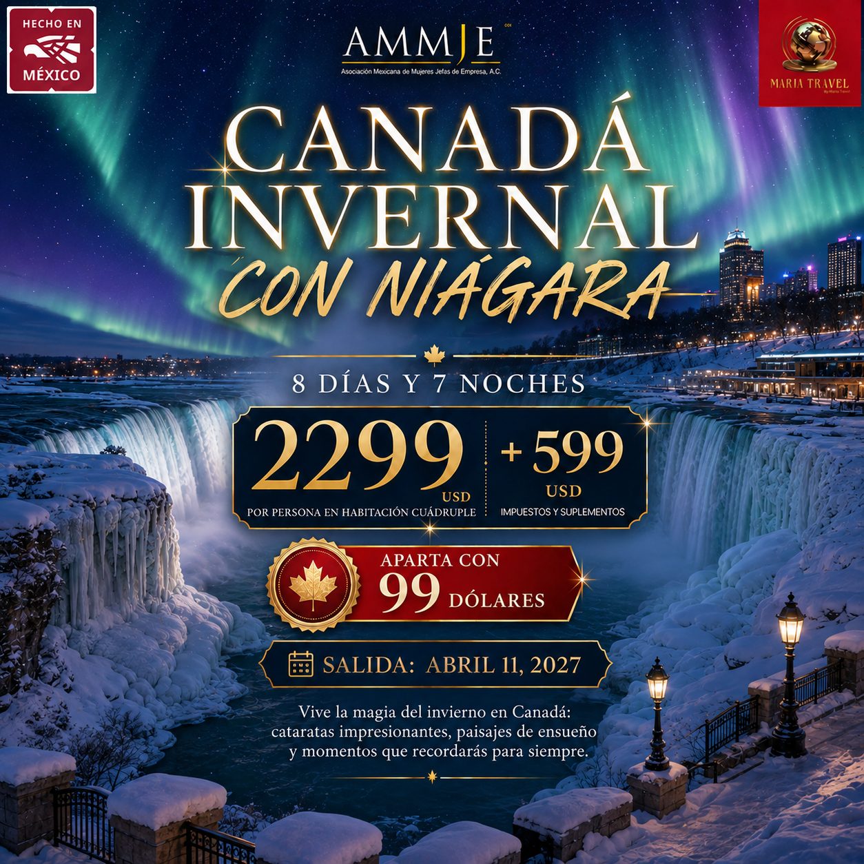 Viaje Canadá Invernal