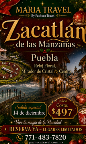 Zacatlán de las Manzanas, Puebla.